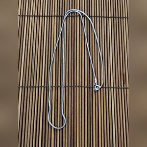 925 Silver Snake Chain Necklace (Vintage)